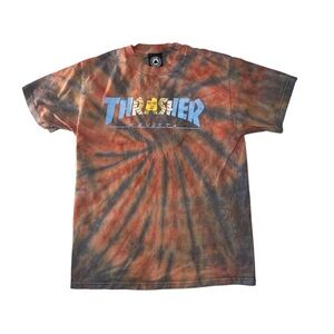 Thrasher Spiral Tie Dye Tee